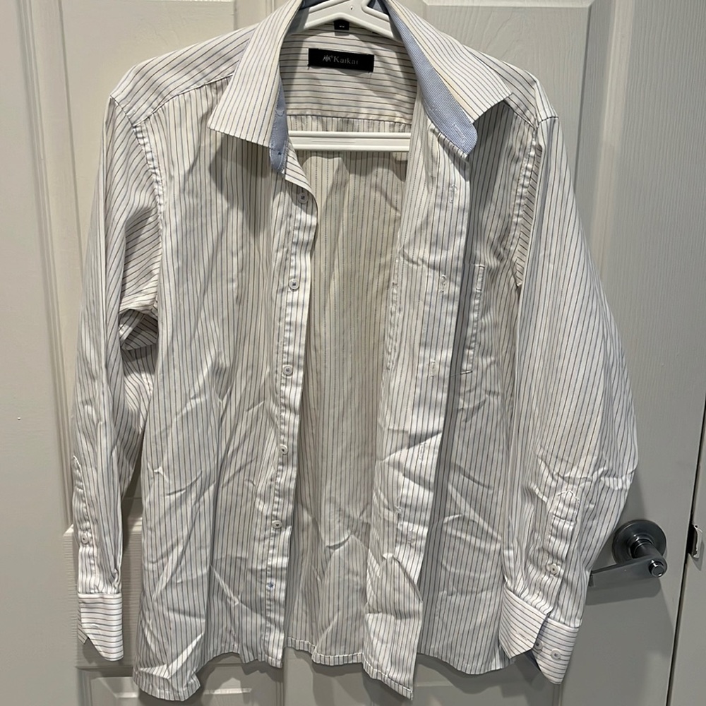 Men dress shirt neck 15